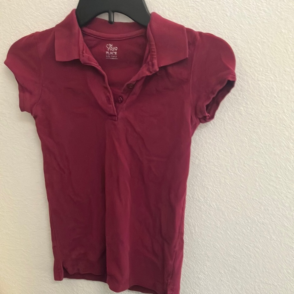 FINAL MARKDOWN Girls place polo shirt large